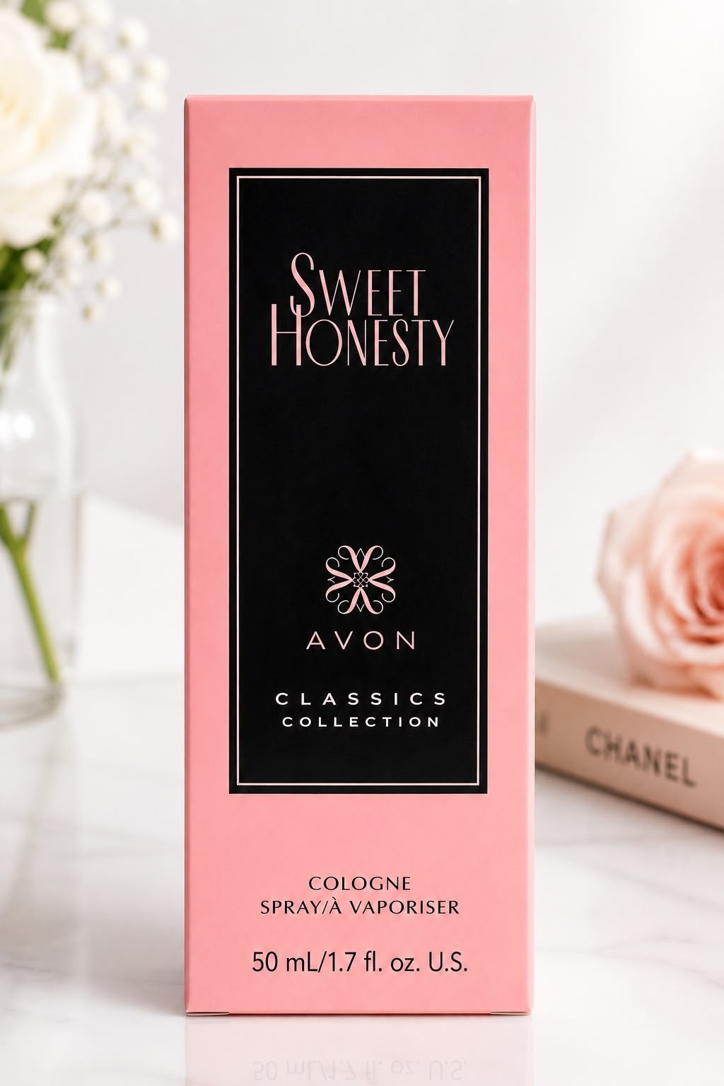 Avon Sweet Honesty Cologne Spray for Women 1.7 fl oz – Pack of 2 New