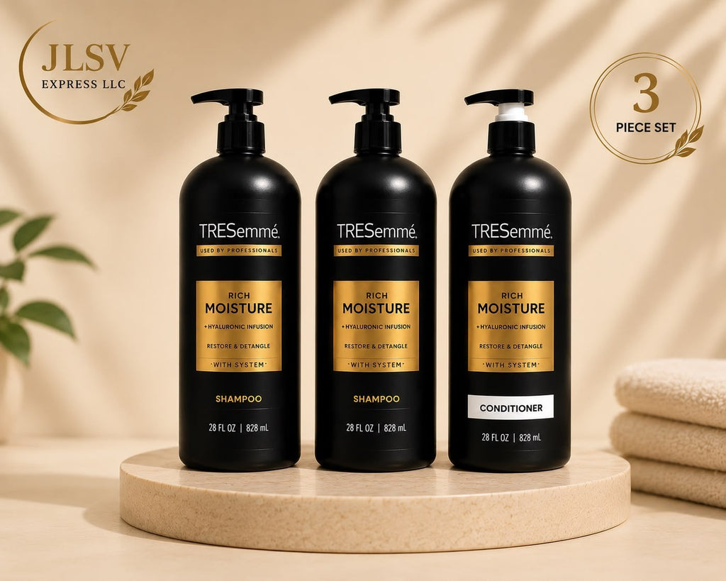 TRESemmé Rich Moisture Shampoo & Conditioner Set 3 Pc (2 Shampoo + 1 Conditioner