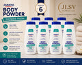 Ammens Body Powder Shower Fresh Talc-Free 11 oz Pack of 6 Value Pack