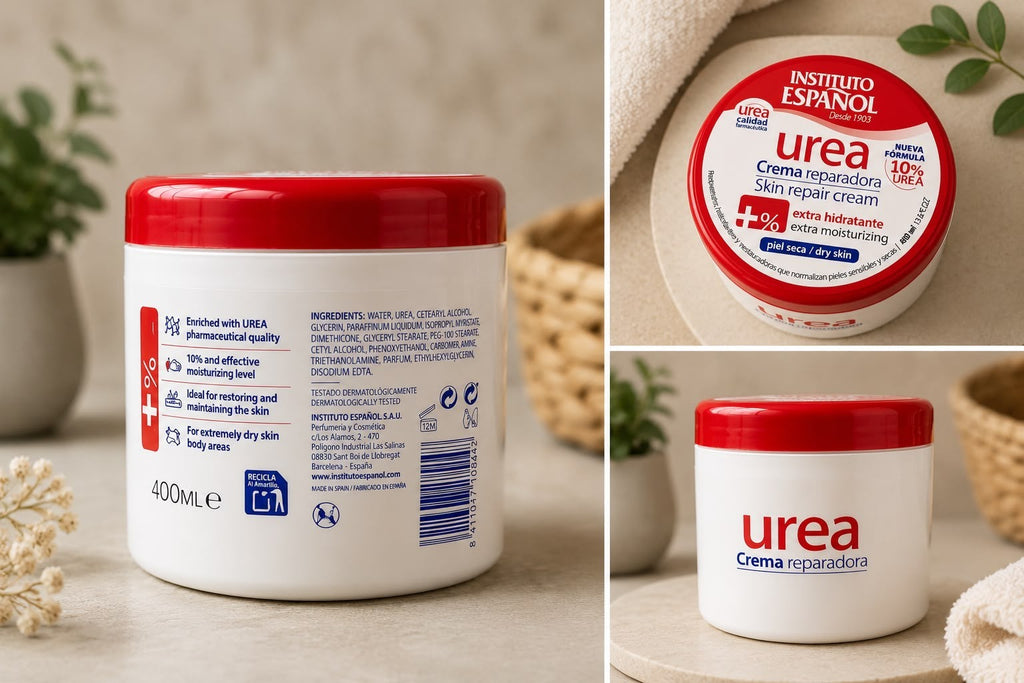 INSTITUTO ESPANOL UREA 10% SKIN REPAIR CREAM 400 ML EXTRA MOISTURIZING DRY SKIN