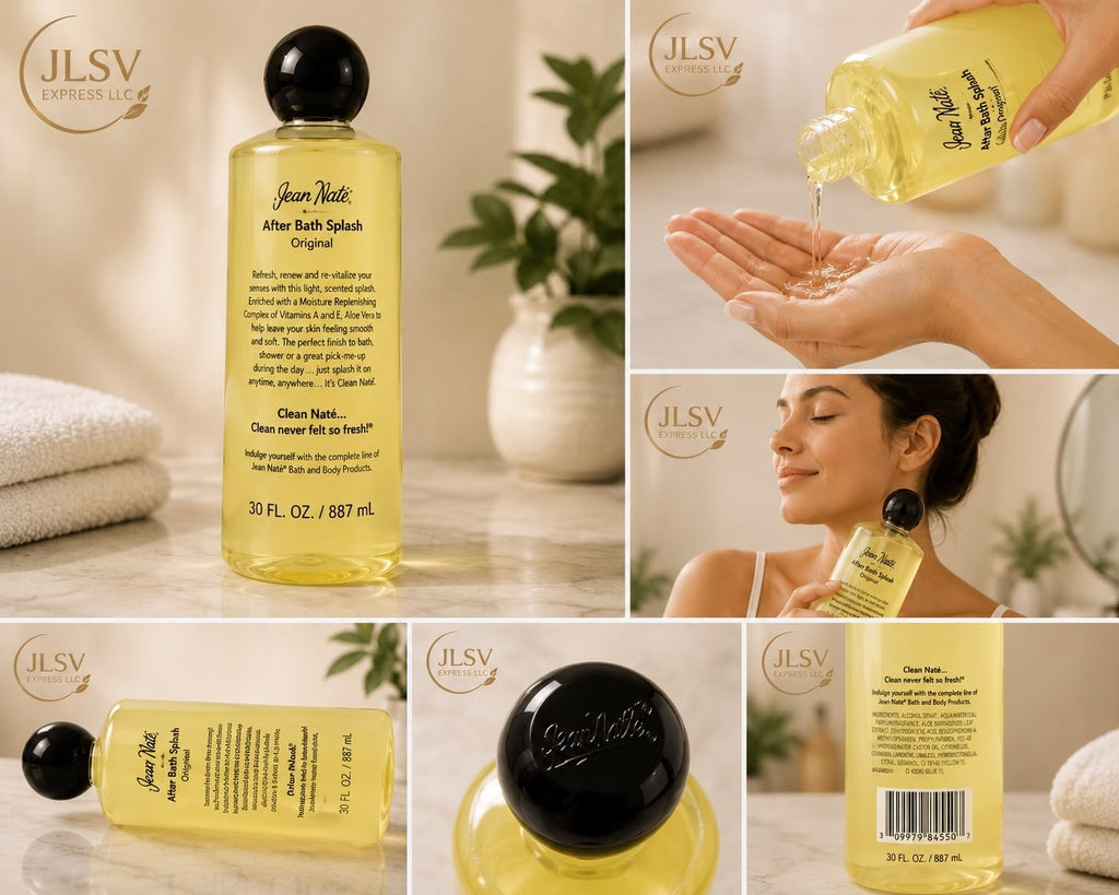 Jean Nate Original After Bath Splash 30 oz Fresh Citrus Fragrance New Sealed