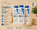 CeraVe 2-in-1 Anti-Dandruff Shampoo & Conditioner 12 fl oz (355ml) Pack of 3