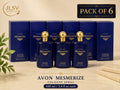 Avon Mesmerize Men’s Cologne Spray 3.4 oz 100 ml Pack of 6