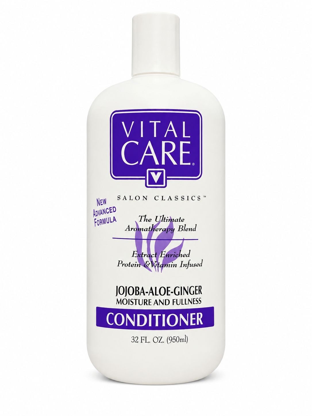 Vital Care Jojoba Aloe Ginger Conditioner 32oz 950ml Moisturizing Salon Classics